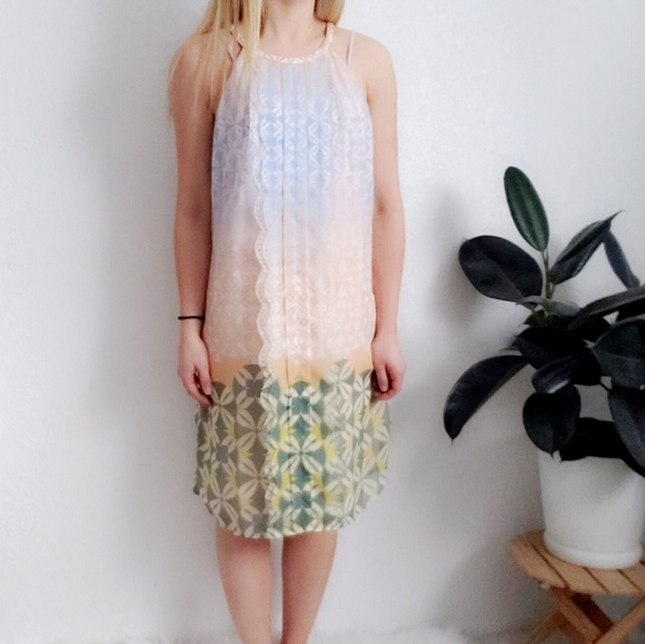 Jessica Simpson Dresses & Skirts - Jessica Simpson Geometric Retro Shift Sundress 829